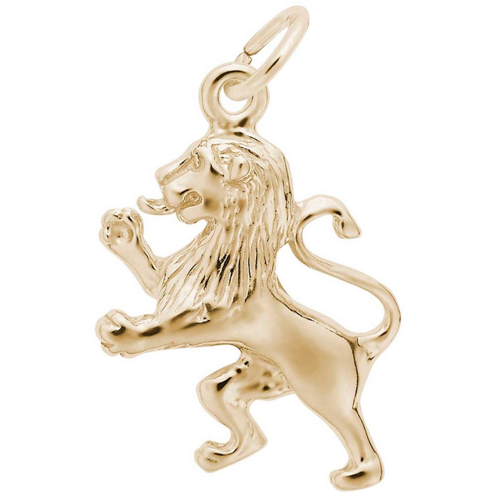Rembrandt Charms Lion Charm with Lobster Clasp