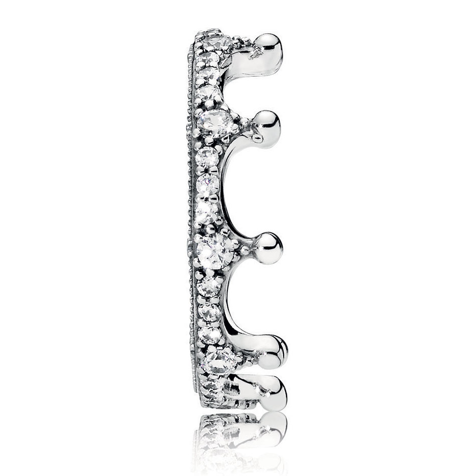 Pandora Enchanted Crown Ring, Clear CZ: Precious Accents, Ltd.