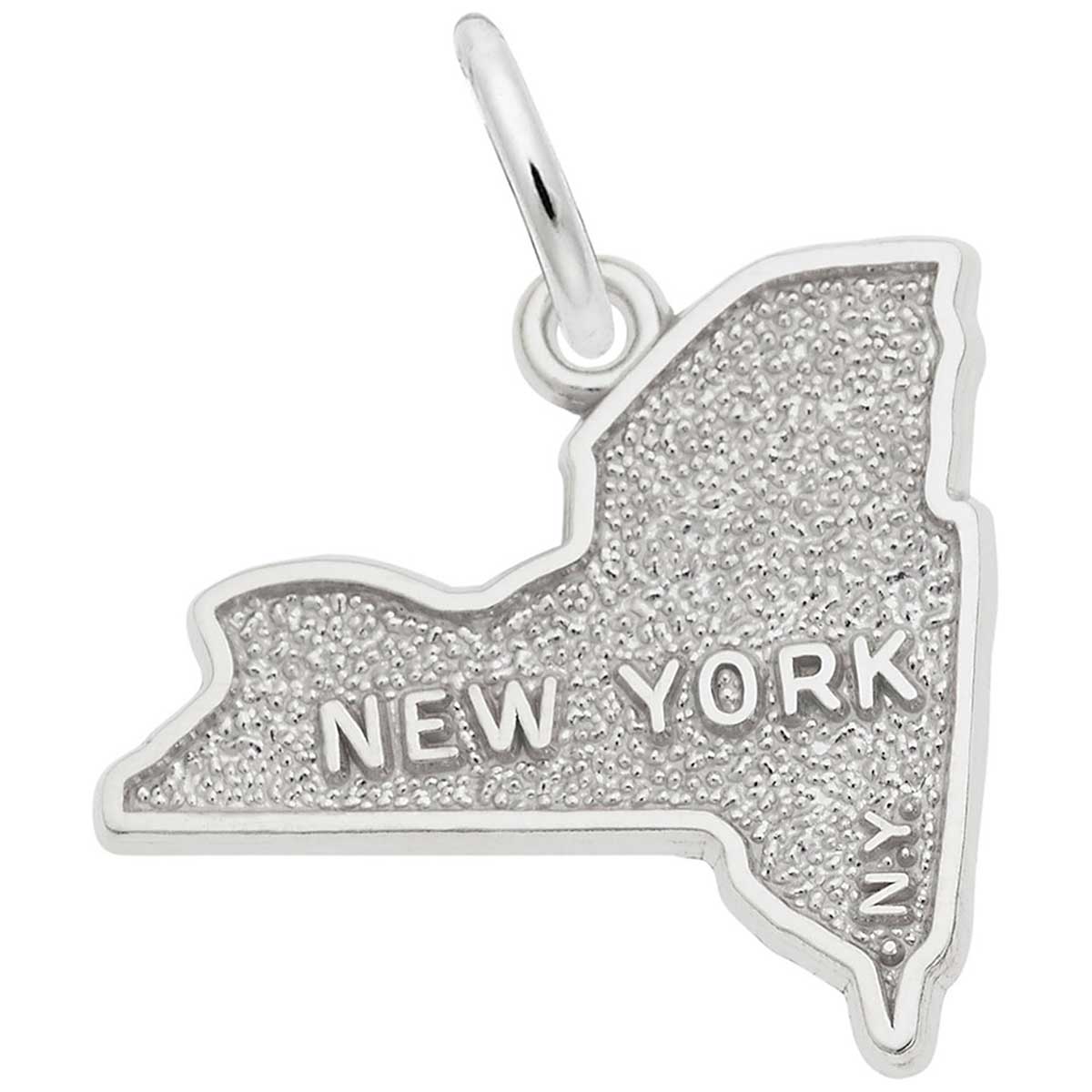Rembrandt New York Charm, Sterling Silver