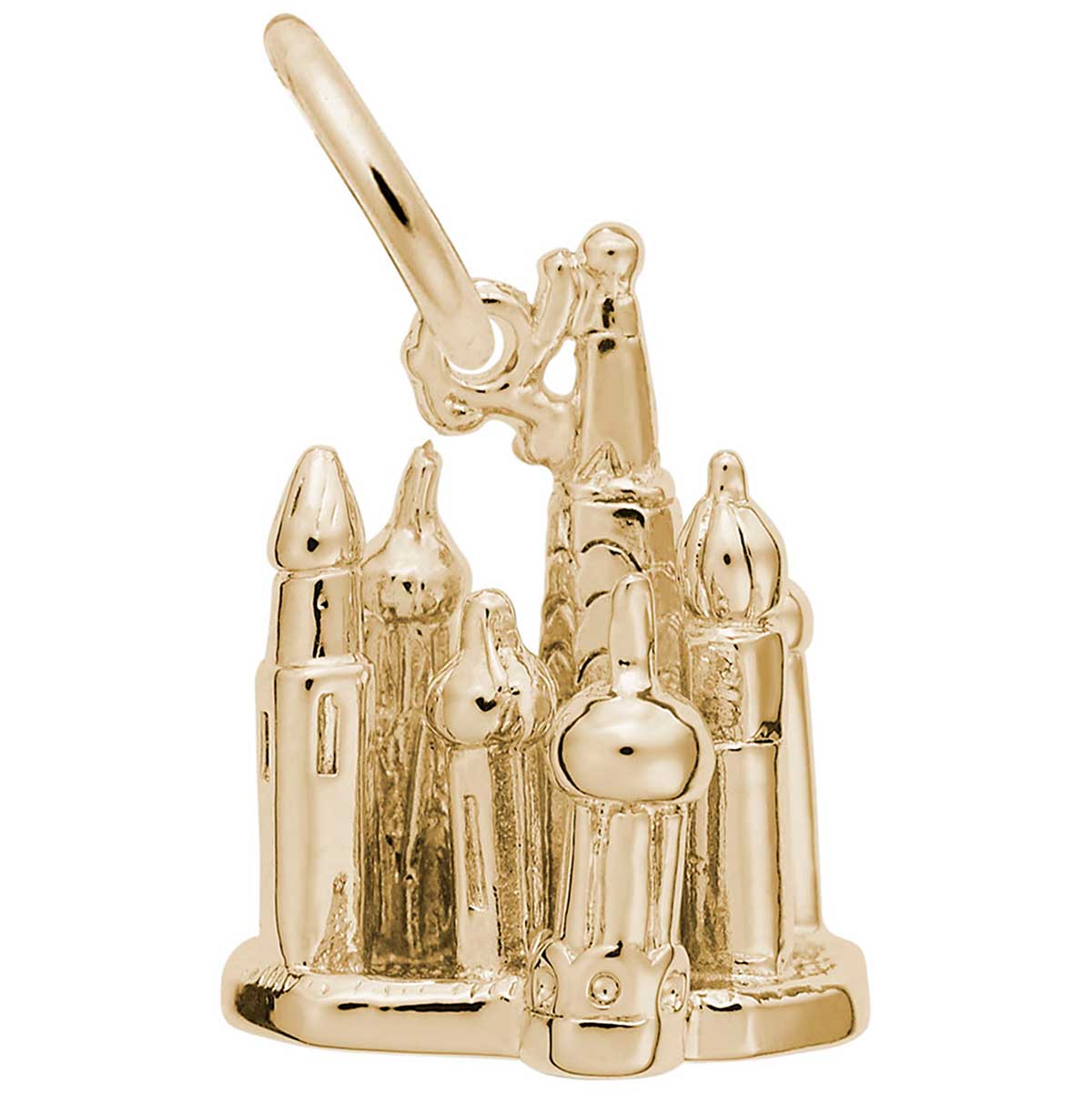 Rembrandt St. Basil Cathedral Charm, 10K Yellow Gold