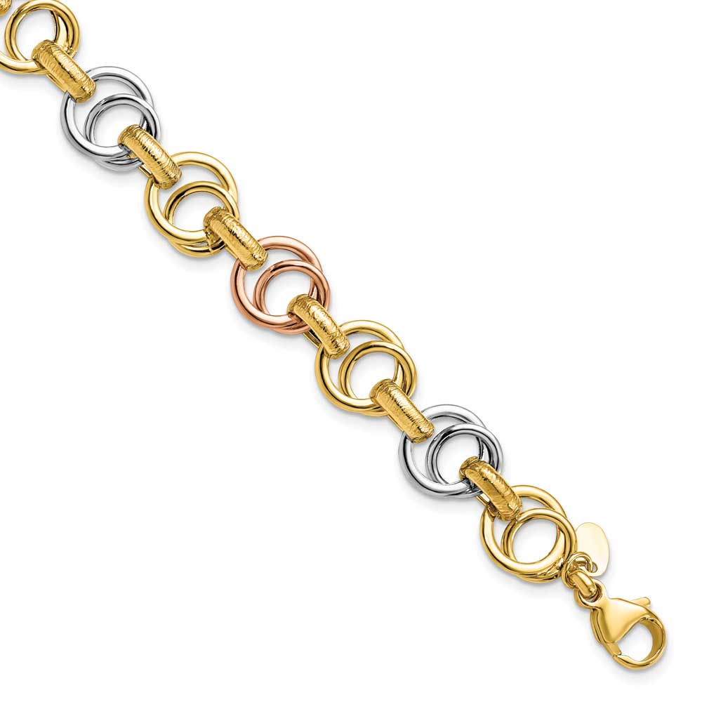 Stia Love Letter S Bracelet, Gold-Plated: Precious Accents, Ltd.