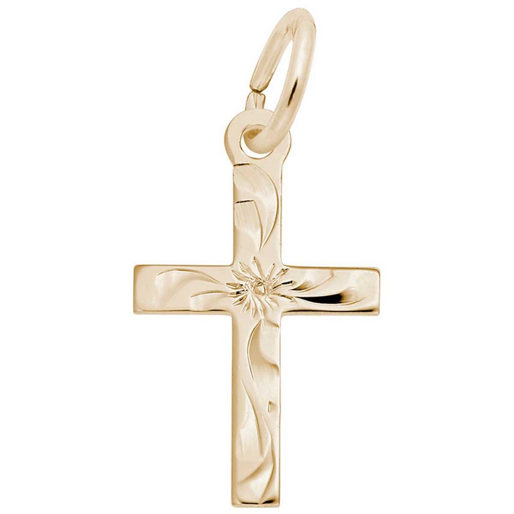 Rembrandt Charms Cross Charm with Lobster Clasp