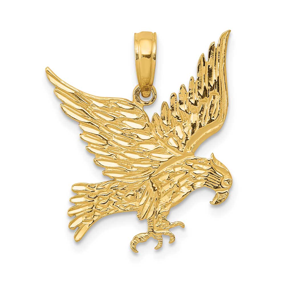14K Gold Eagle Pendant: Precious Accents, Ltd.