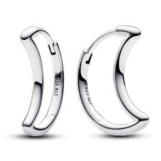 Pandora Crossover Pavé Hoop Earrings: Precious Accents, Ltd.