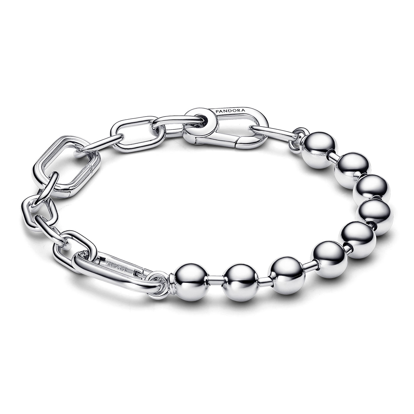 Pandora ME Metal Bead & Link Chain Bracelet: Precious Accents, Ltd.
