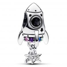 Pandora Space Love Rocket Charm