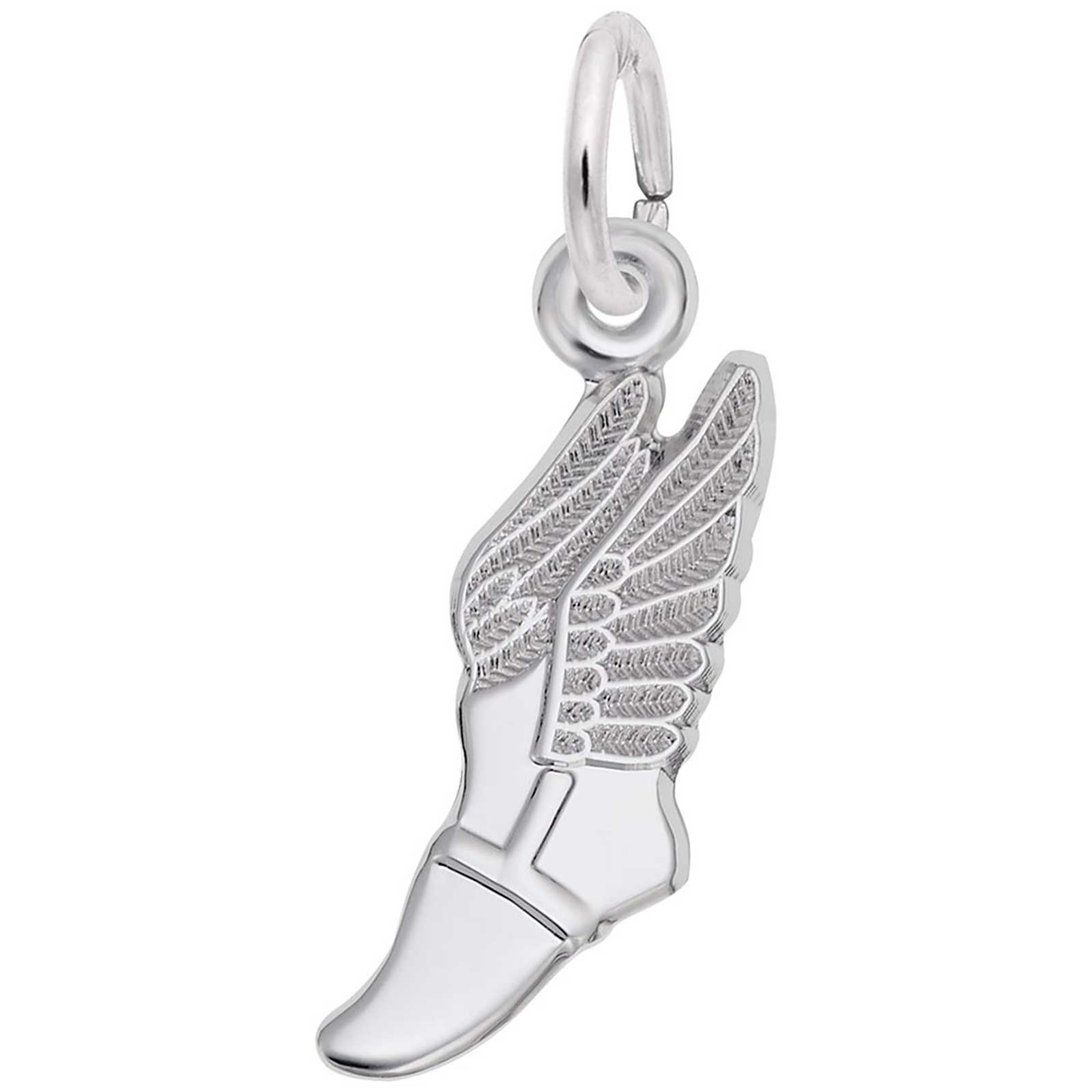 Rembrandt Winged Shoe Charm, Sterling Silver