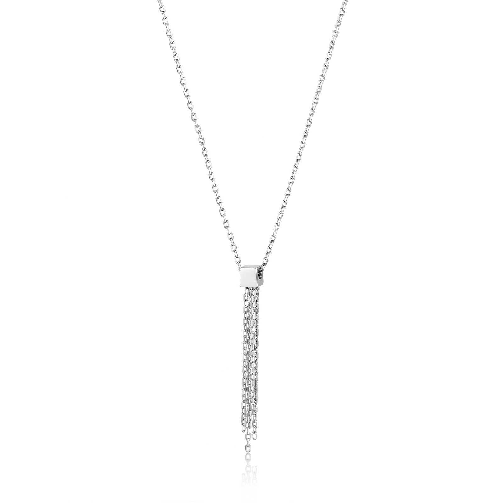 Ania Haie Tassel Drop Necklace, Sterling Silver: Precious Accents, Ltd.