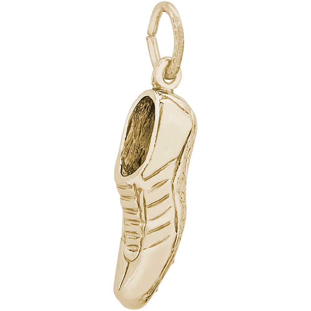 Rembrandt Track Shoe Charm, Gold Plated Silver: Precious Accents, Ltd.