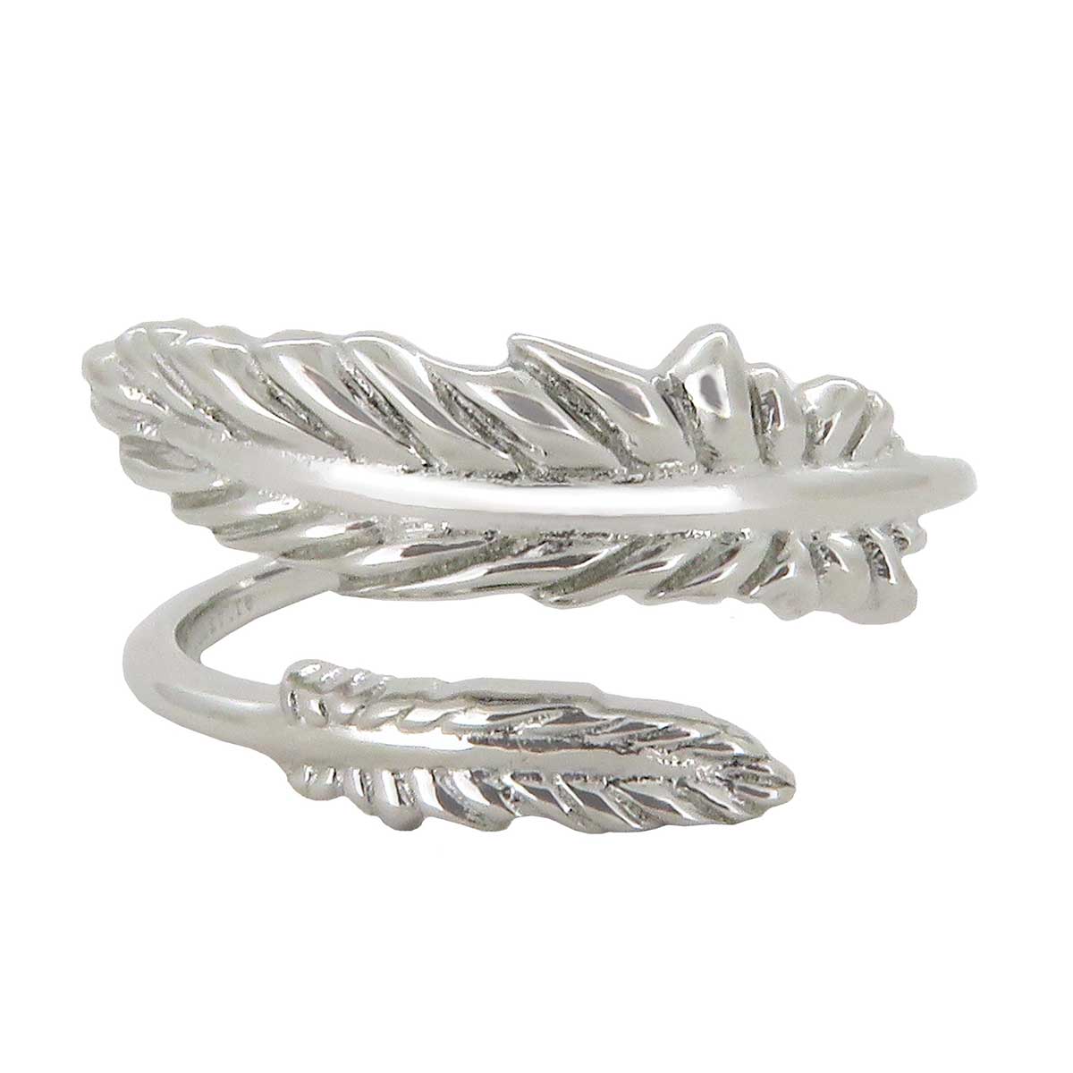 Wind & Fire Feather Ring Wrap: Precious Accents, Ltd.